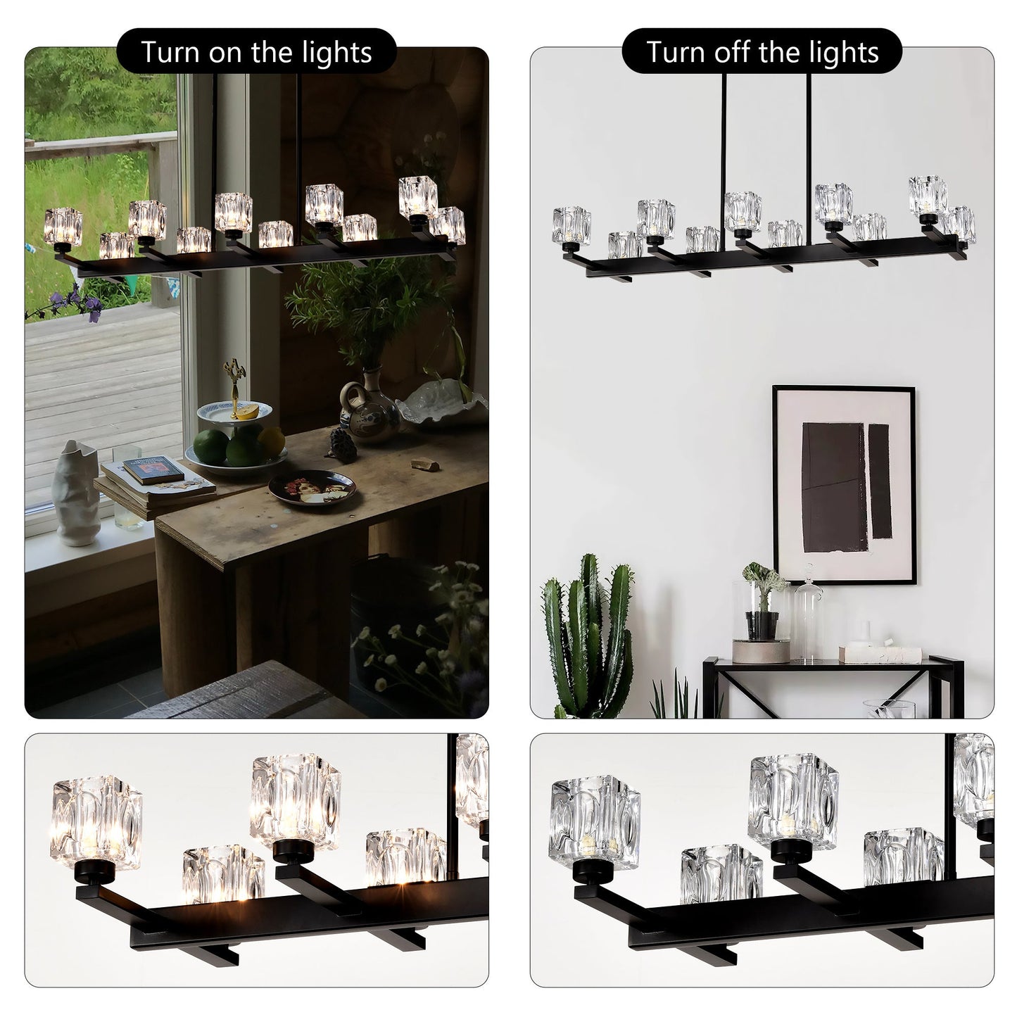 Chandelier For Dining Room, 10-Light