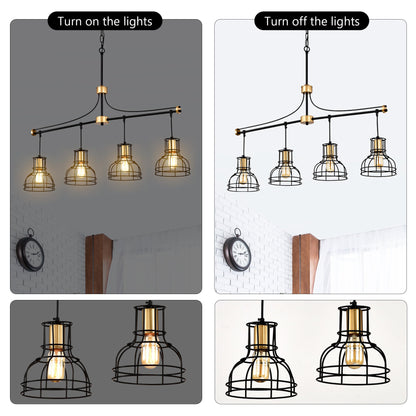 Dining Room Light Fixture Chandelier, 40-Inch
