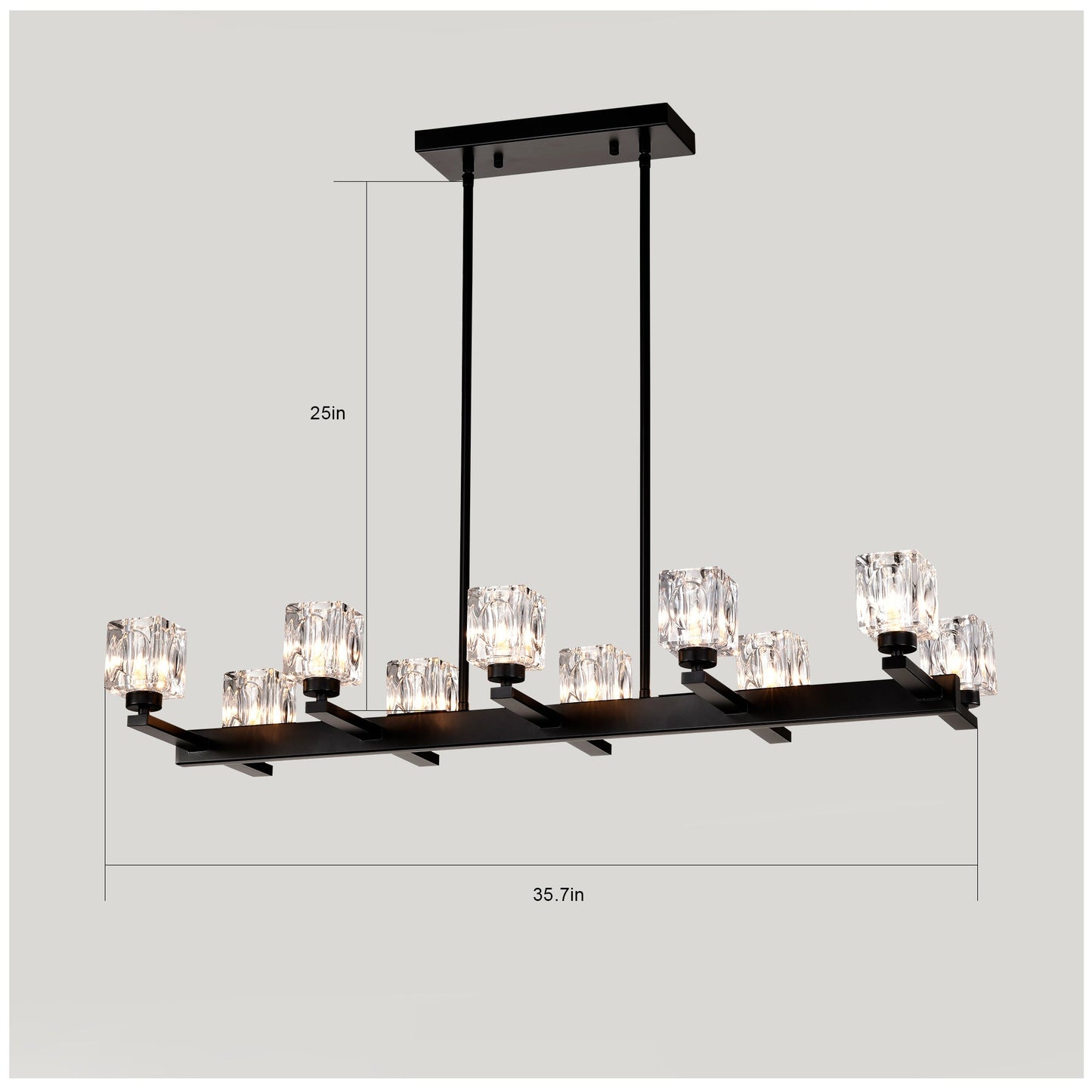 Chandelier For Dining Room, 10-Light
