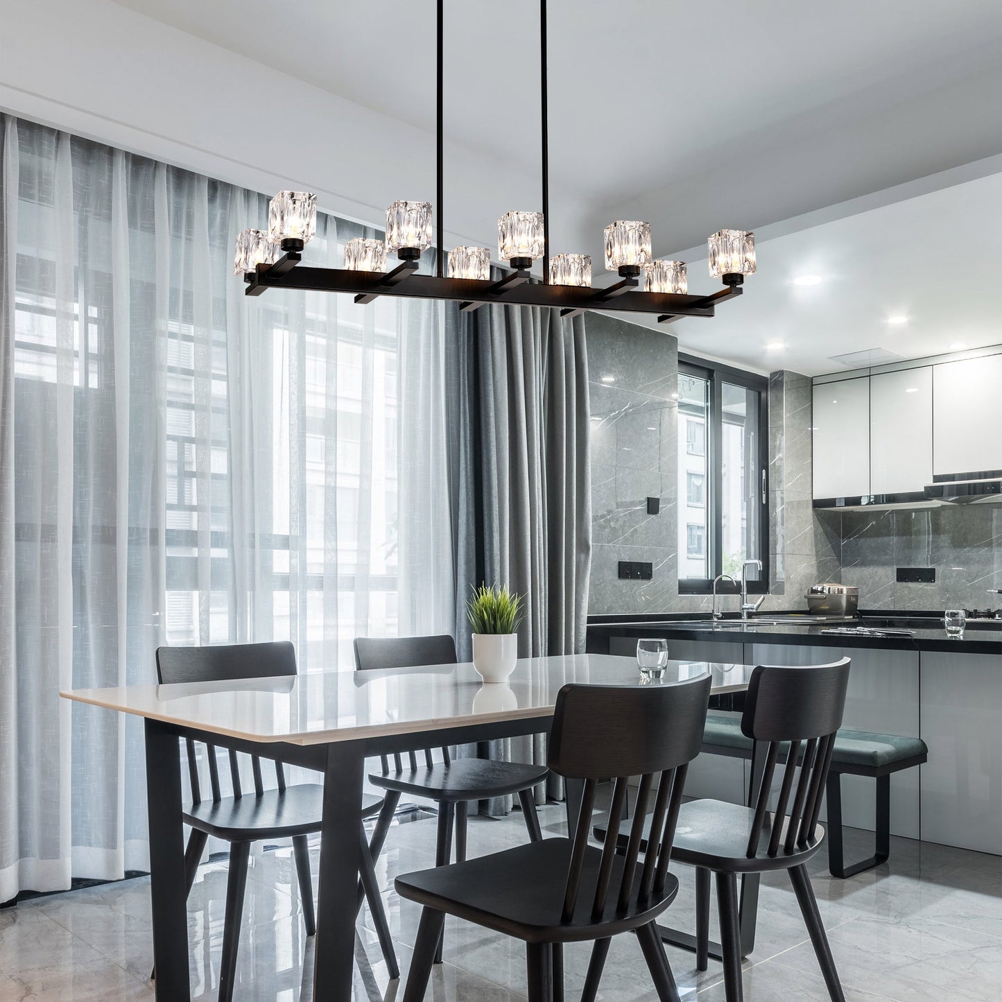 Chandelier For Dining Room, 10-Light