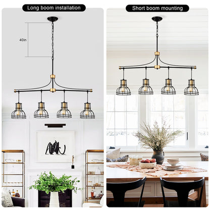 Dining Room Light Fixture Chandelier, 40-Inch