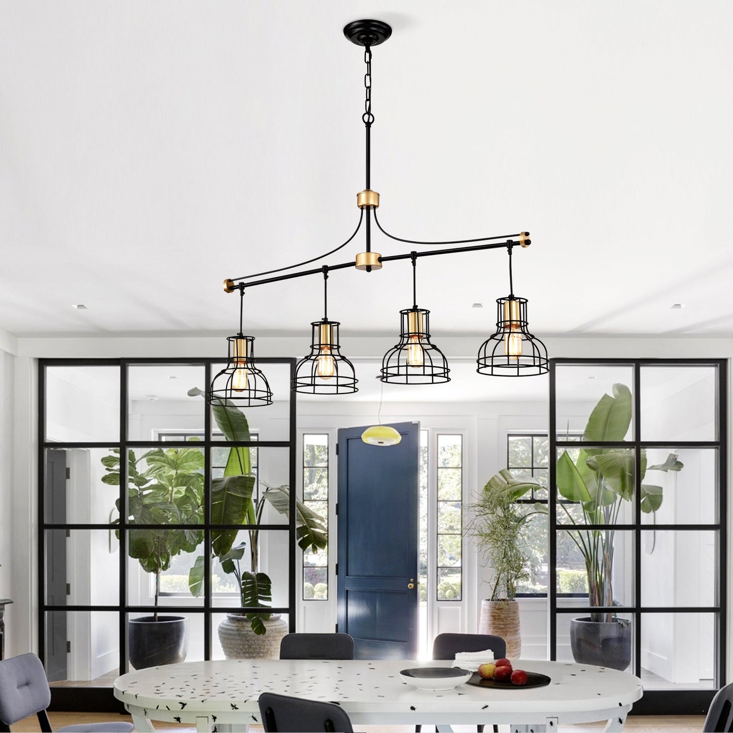 Dining Room Light Fixture Chandelier, 40-Inch